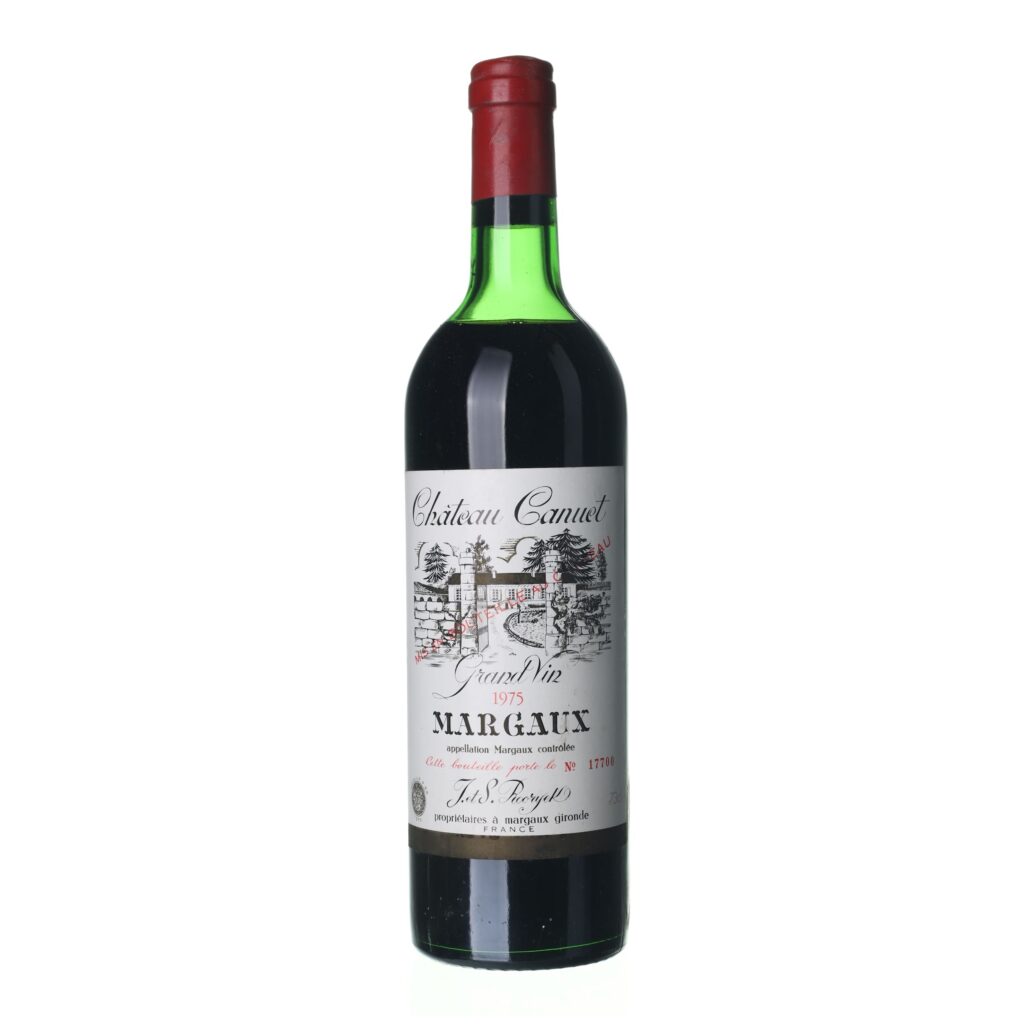 1975 Margaux Chateau Canuet