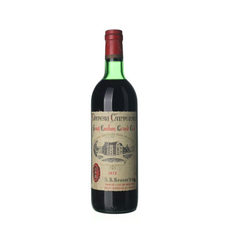 1975 Saint-Émilion Grand Cru Chateau Cantenac