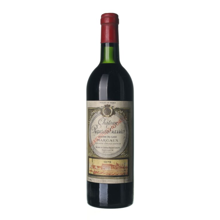 1979 Margaux Chateau Rauzan Gassies