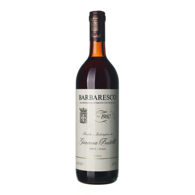 1980 Barbaresco Giacosa Fratelli