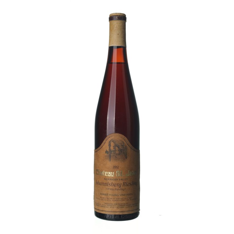 1981 Riesling Chateau St. Jean