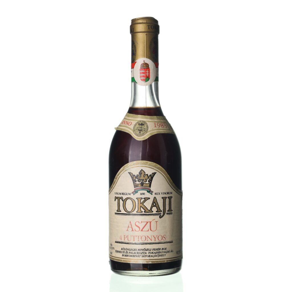 1983 Tokajské víno 4-putnový Tokajhegyaljai Állami Gazdasági Borkombinát
