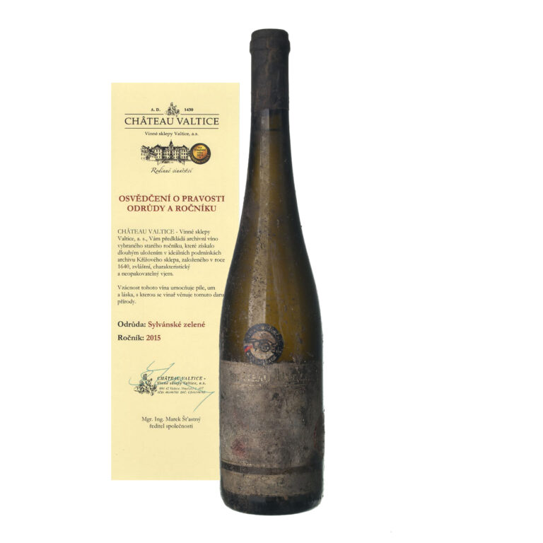 2015 Sylvánské zelené Chateau Valtice