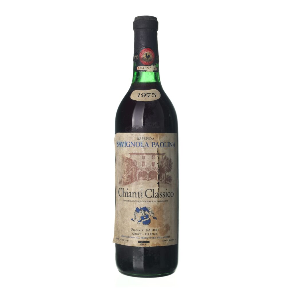 1975 Chianti Azienda Savignola Paolina