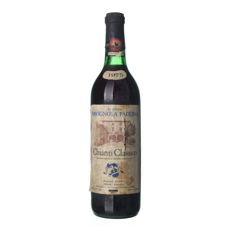 1975 Chianti Azienda Savignola Paolina