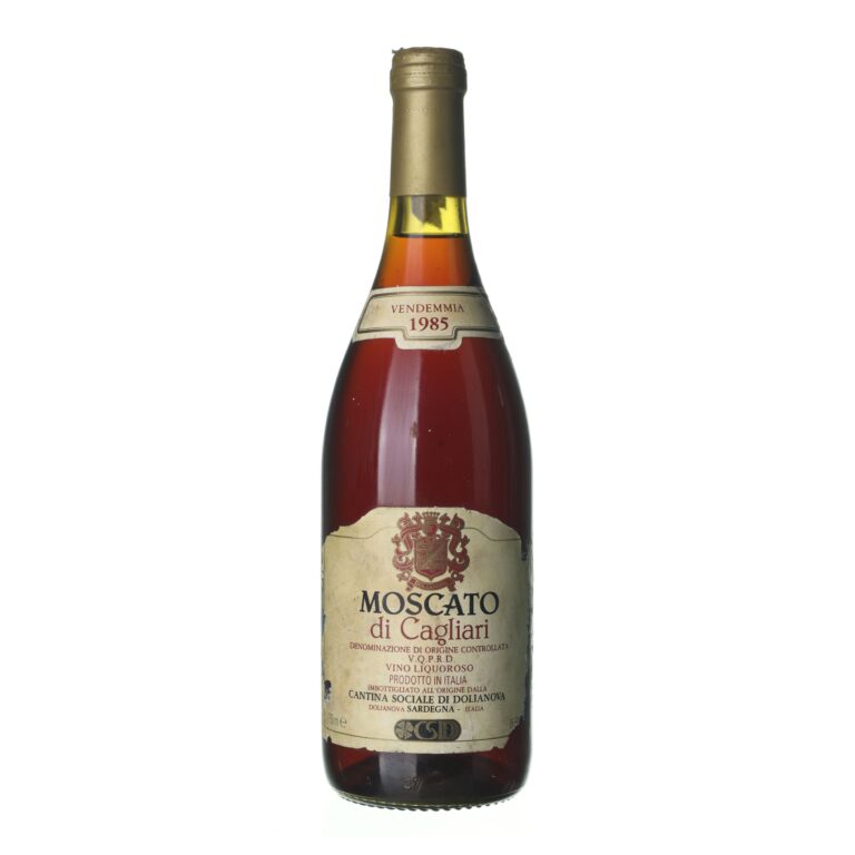 1985 Moscato Cantina Sociale di Dolianova