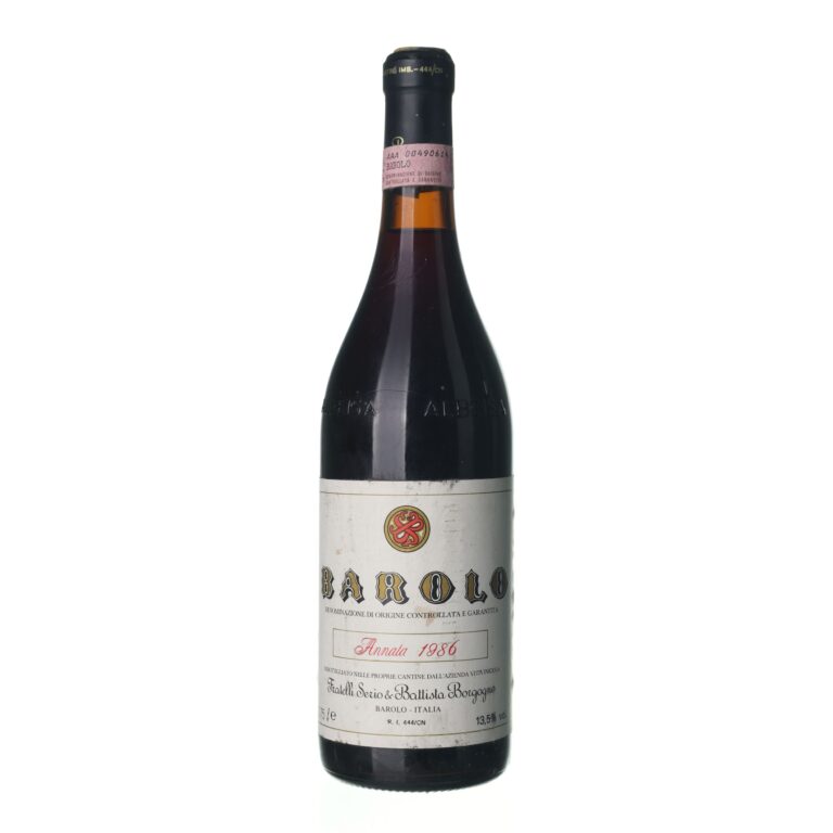 1986 Barolo Fratelli Serio & Battista Borgogno