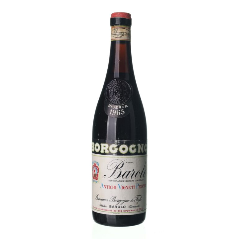 1965 Barolo Riserva Giacomo Borgogno & Figli