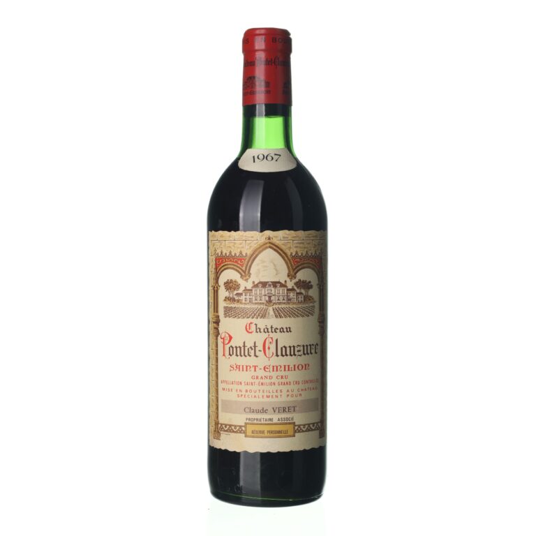 1967 Saint-Émilion Grand Cru Chateau Pontet Clauzure