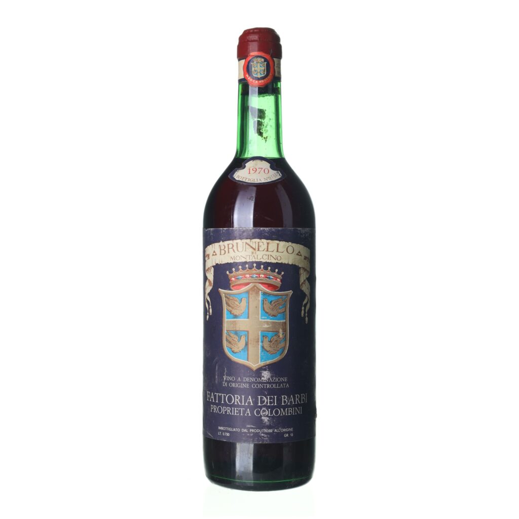 1970 Brunello di Montalcino Fattoria dei Barbi