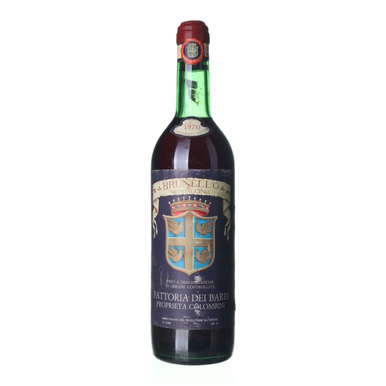 1970 Brunello di Montalcino Fattoria dei Barbi