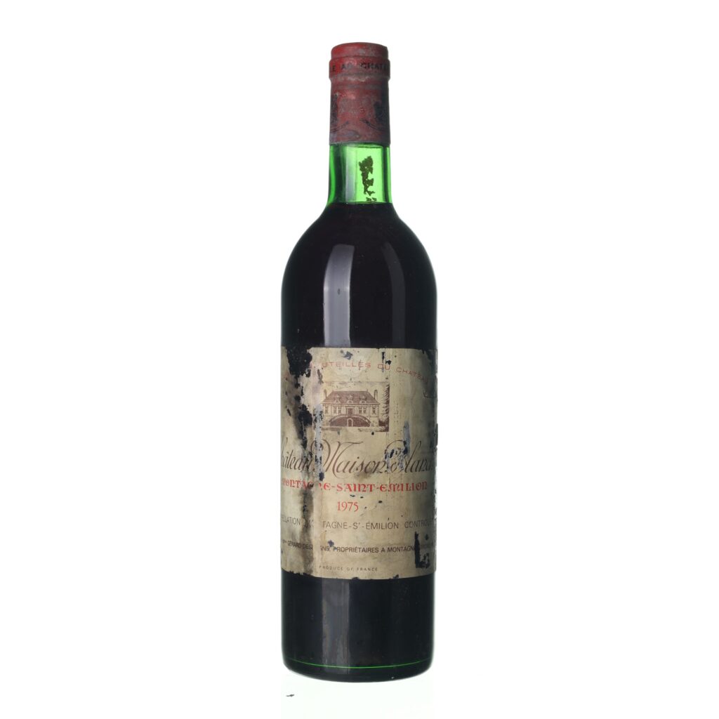 1975 Saint-Émilion Chateau Maison Blanche