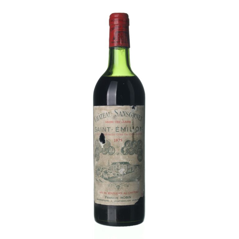 1975 Saint-Émilion Grand Cru Chateau Sansonnet
