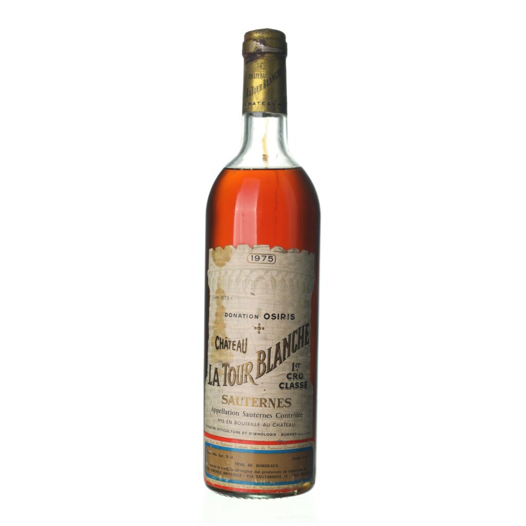 1975 Sauternes Grand Cru Chateau La Tour Blanche