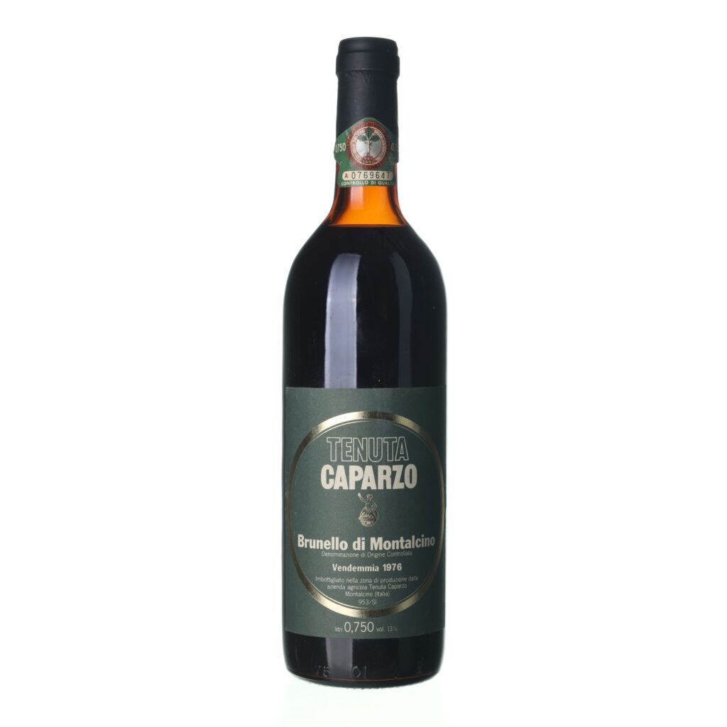 1976 Brunello di Montalcino Tenuta Caparzo