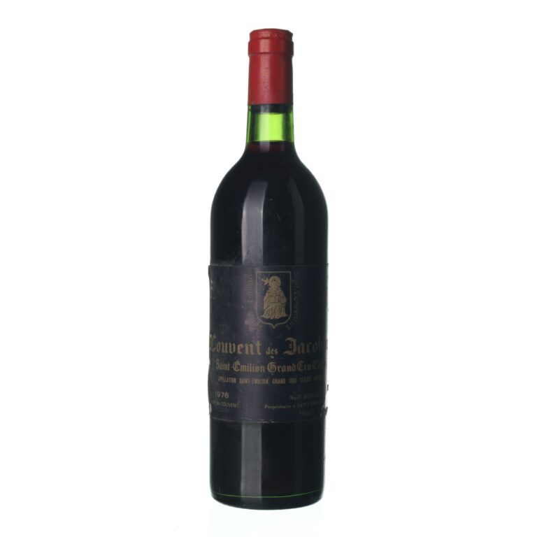 1976 Saint-Émilion Grand Cru Couvent des Jacobins