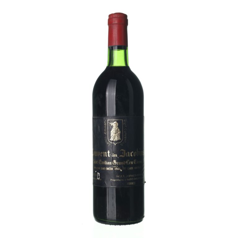 1978 Saint-Émilion Grand Cru Couvent des Jacobins