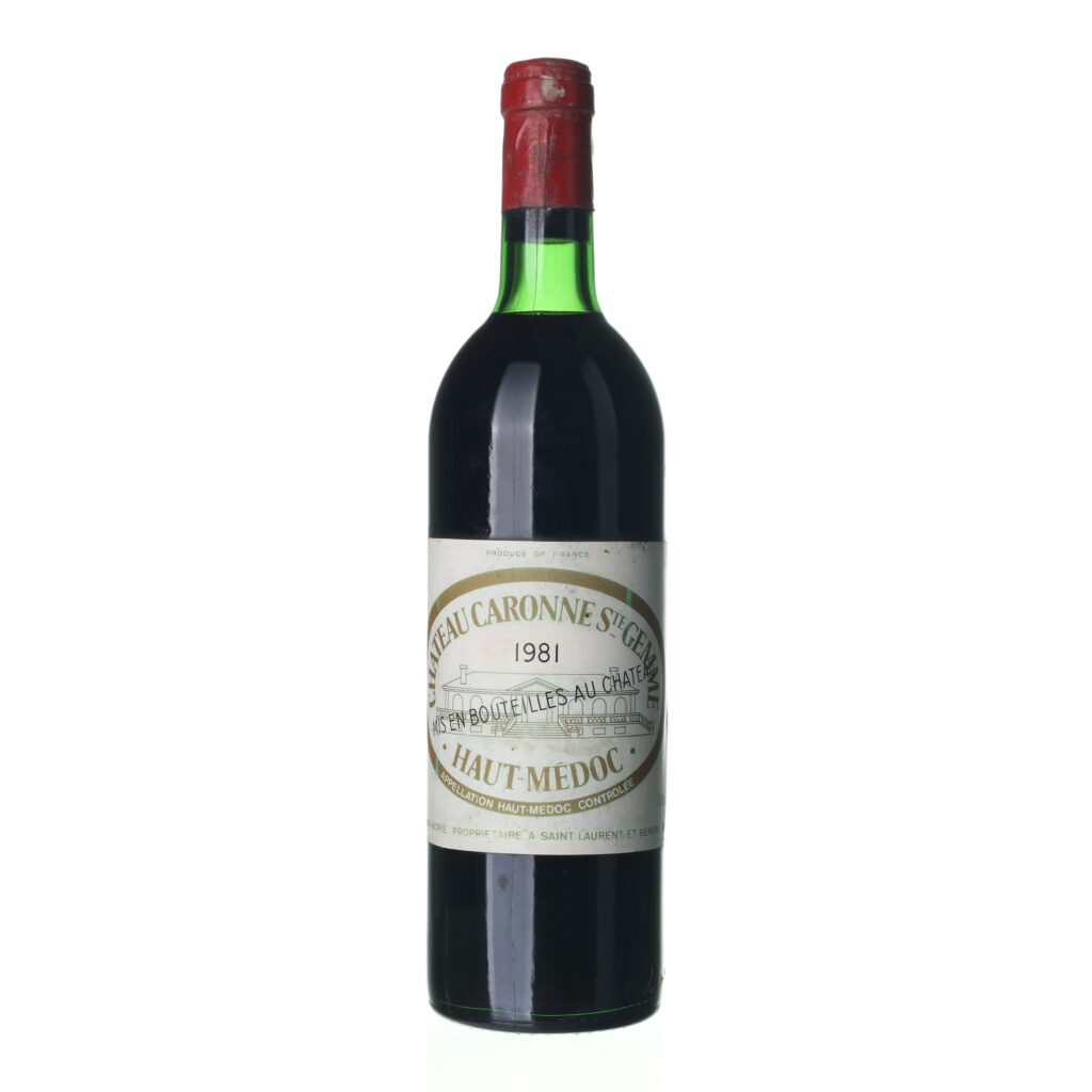 1981 Haut-Médoc Chateau Caronne Ste Gemme
