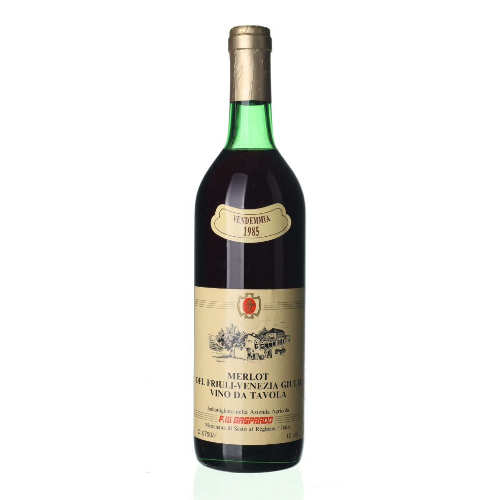 1985 Merlot F.lli Gaspardo