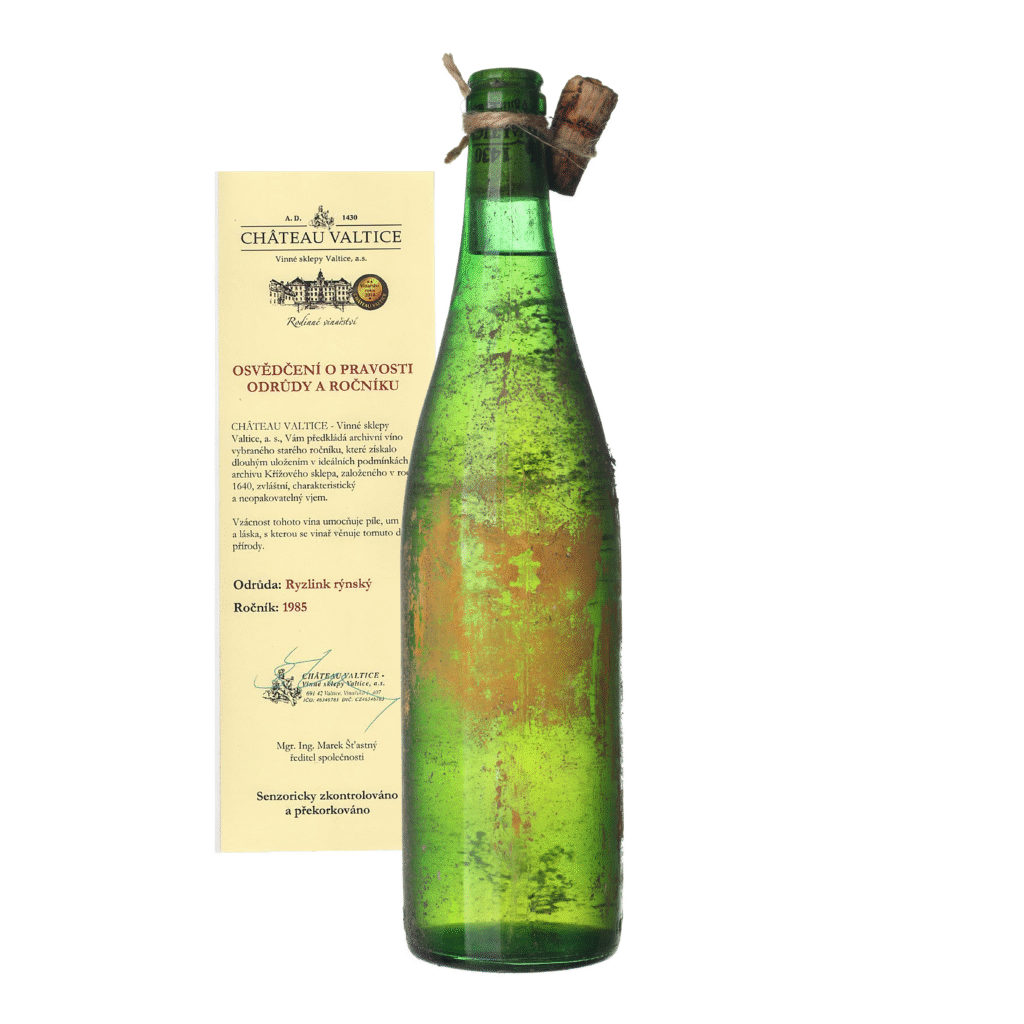 1985 Ryzlink rýnský / Riesling Chateau Valtice