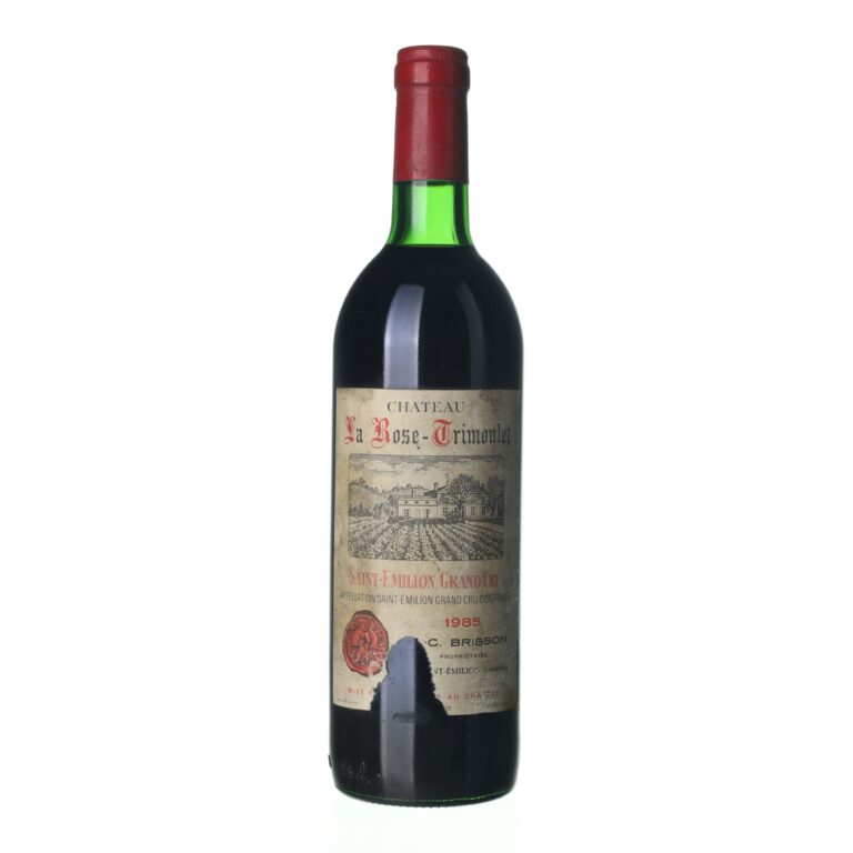 1985 Saint-Émilion Grand Cru Chateau La Rose Trimoulet