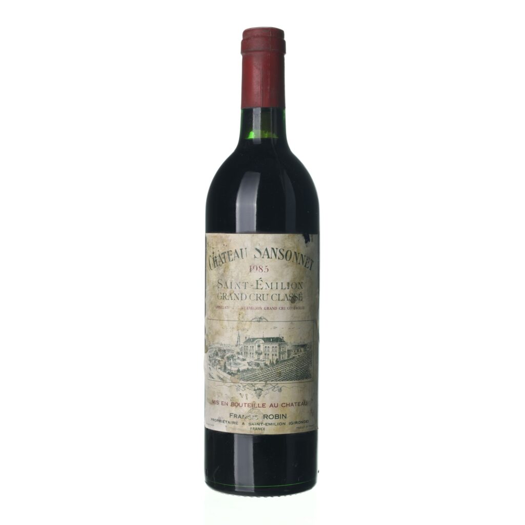 1985 Saint-Émilion Grand Cru Chateau Sansonnet