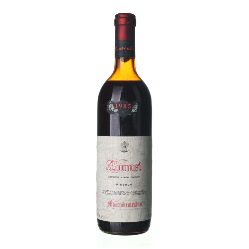 1985 Taurasi Riserva Mastroberardino