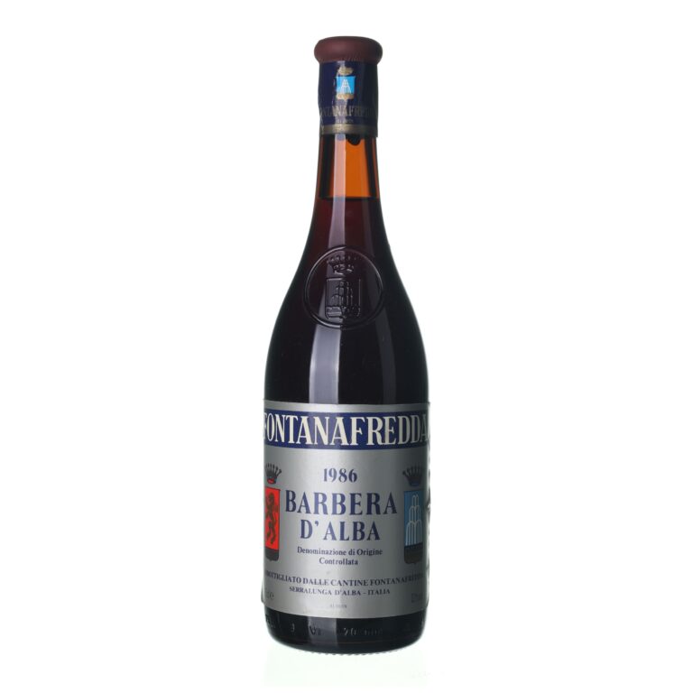 1986 Barbera d´Alba Fontanafredda