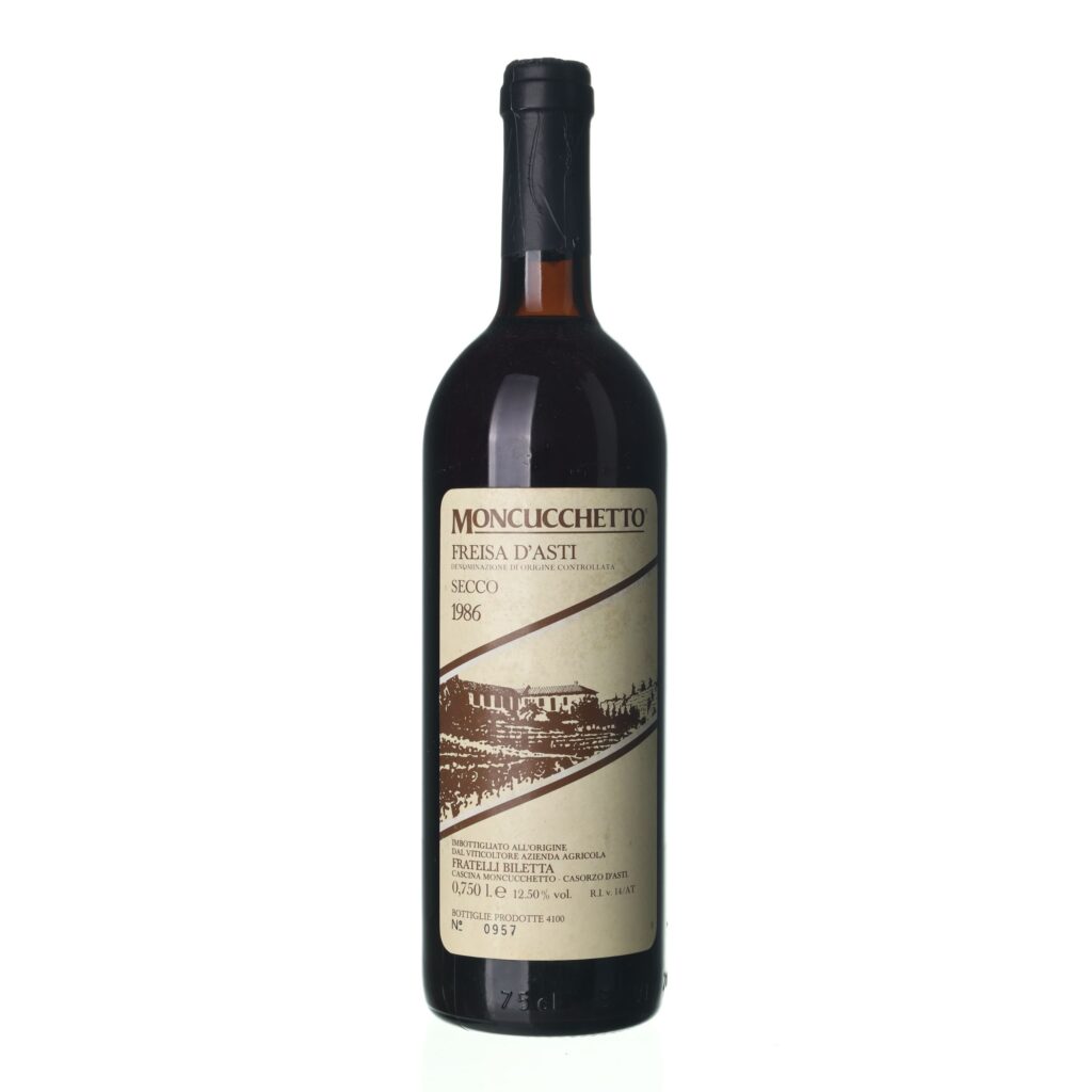 1986 Freisa d´Asti Fratelli Biletta