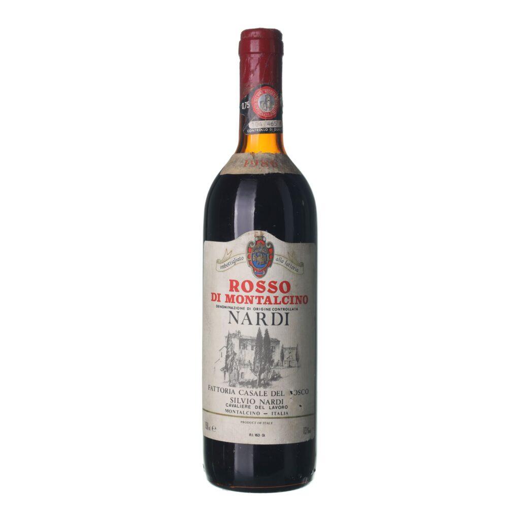 1986 Rosso di Montalcino Silvio Nardi