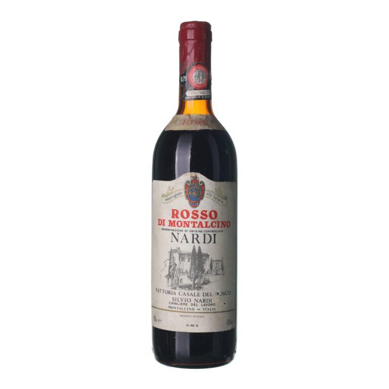 1986 Rosso di Montalcino Silvio Nardi