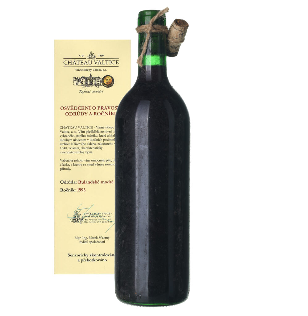 1995 Rulandské modré / Pinot Noir Chateau Valtice
