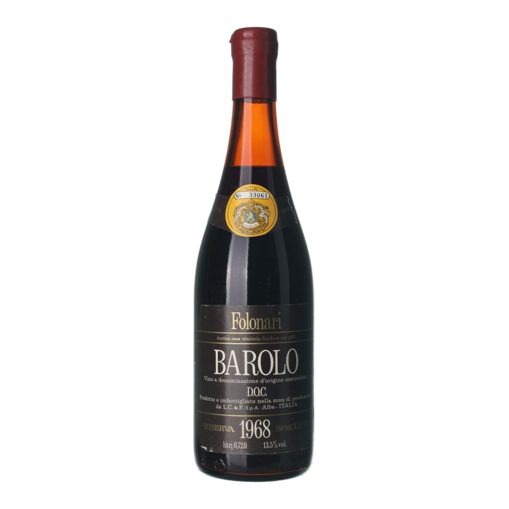 1968 Barolo Riserva Folonari