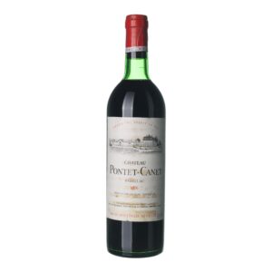 1976 Pauillac Grand Cru Chateau Pontet Canet