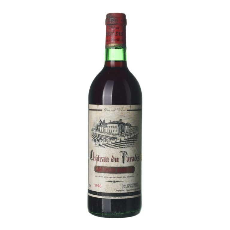 1976 Saint-Émilion Grand Cru Chateau Paradis 1976 Saint-Émilion Grand Cru Chateau Paradis