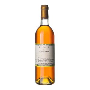1981 Sauternes Premier cru Chateau Clos Haut Peyraguey