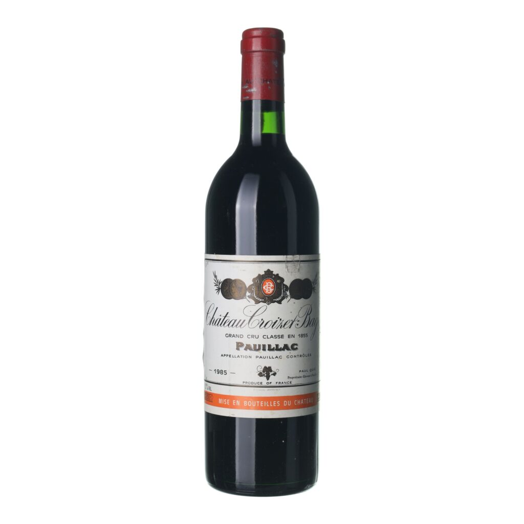 1985 Pauillac Grand Cru Chateau Croizet Bages 1985 Pauillac Grand Cru Chateau Croizet Bages
