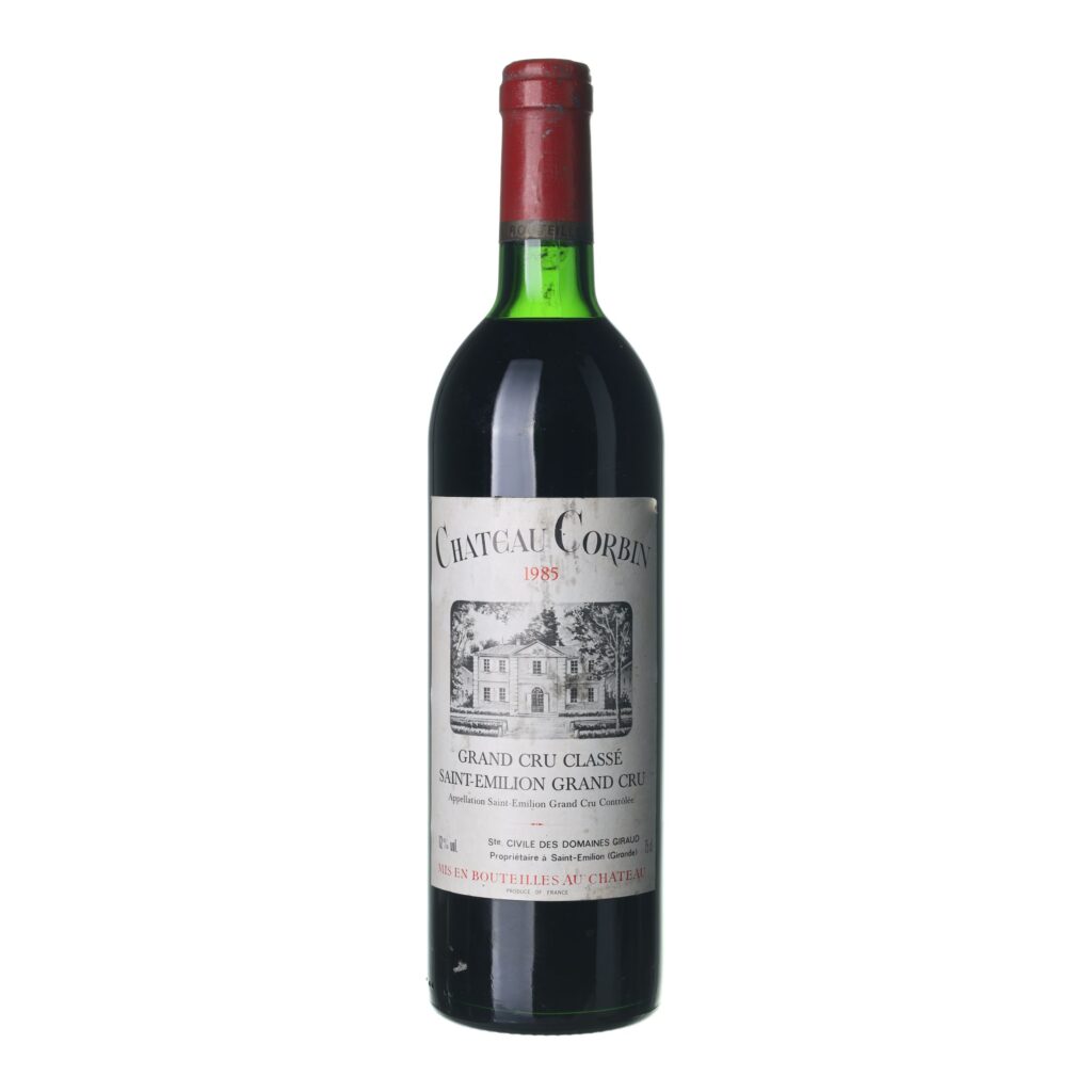 1985 Saint-Émilion Grand Cru Chateau Corbin 1985 Saint-Émilion Grand Cru Chateau Corbin