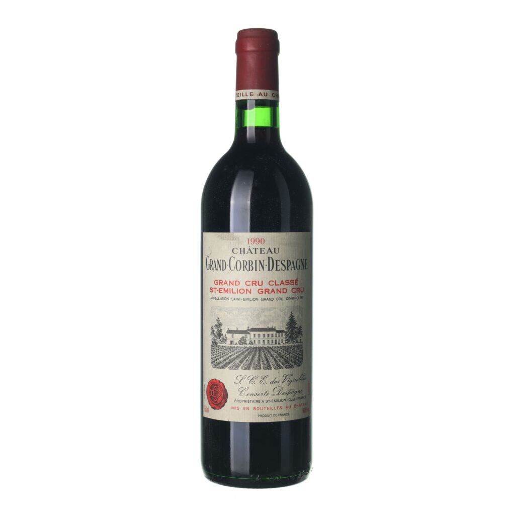 1990 Saint-Émilion Grand Cru Chateau Grand Corbin Despagne 1990 Saint-Émilion Grand Cru Chateau Grand Corbin Despagne
