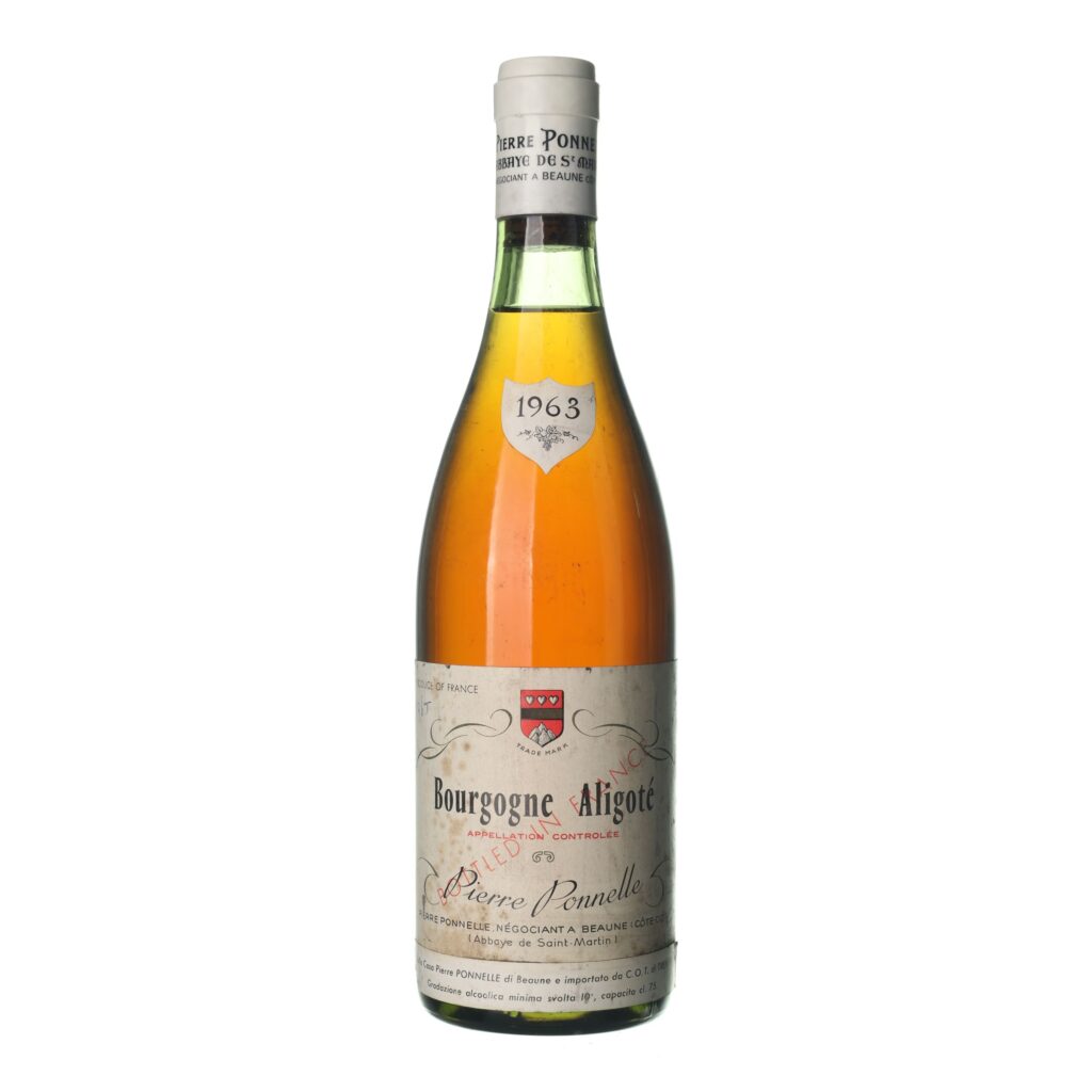 1963 Bourgogne Aligote Pierre Ponnelle