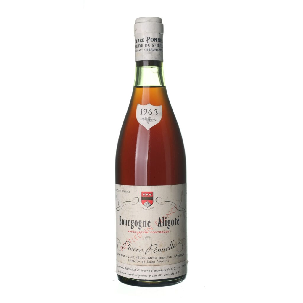 1963 Bourgogne Aligote Pierre Ponnelle