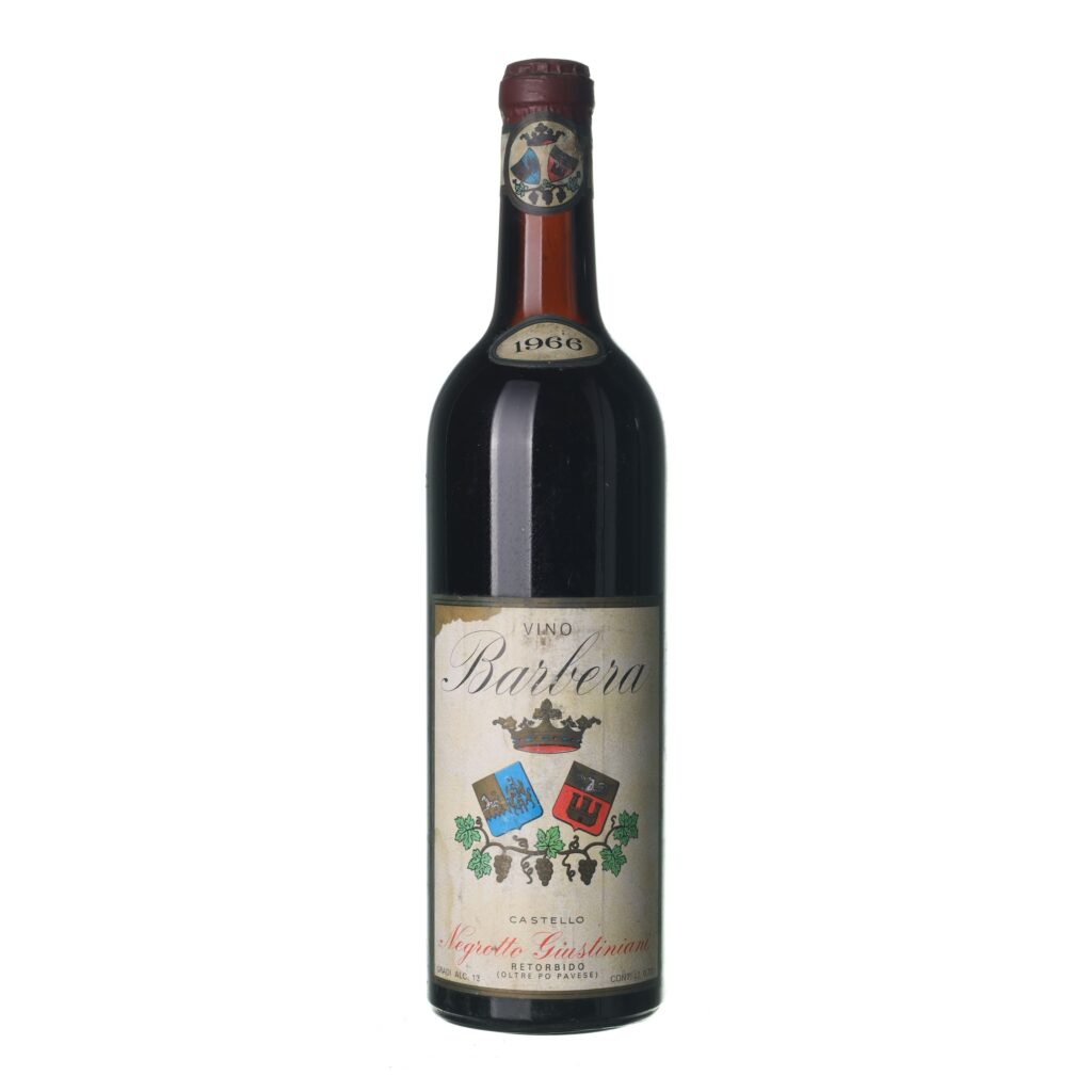 1966 Barbera Negrotto Giustiniani