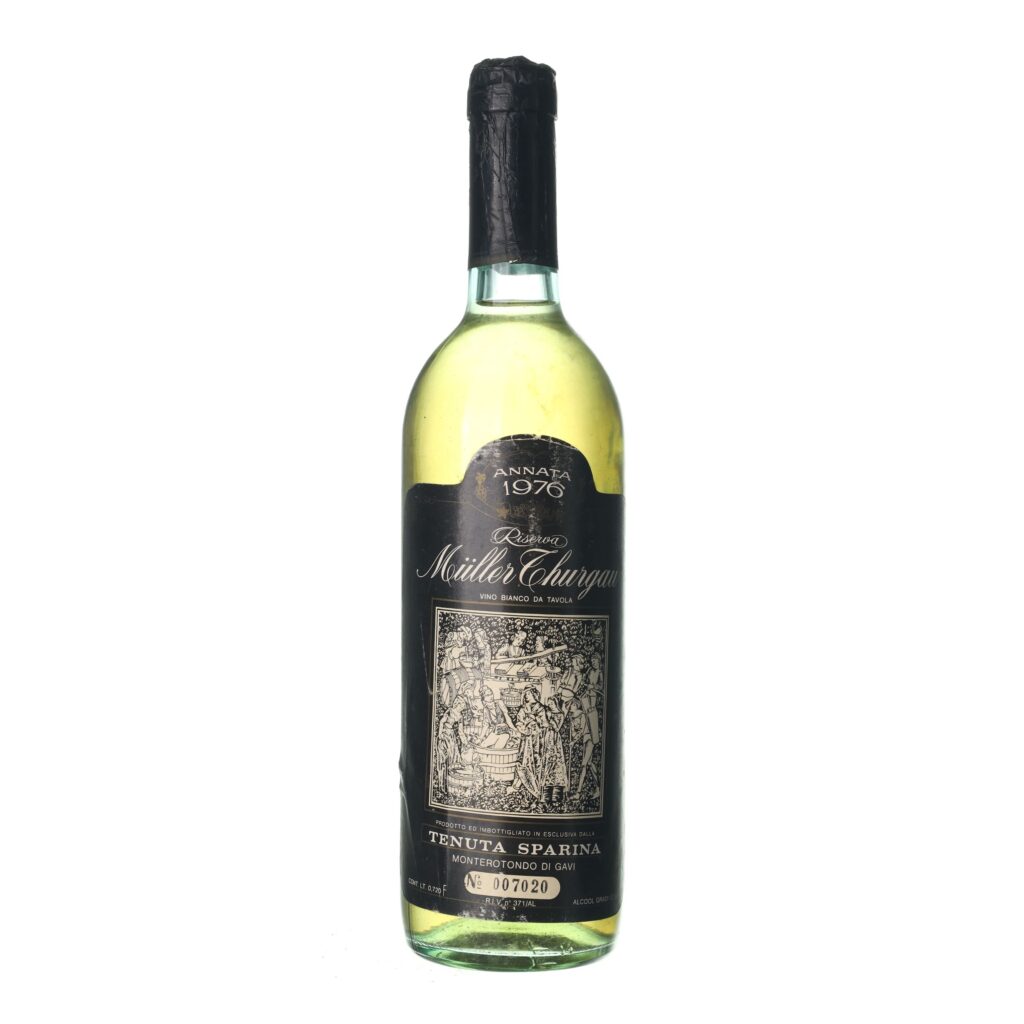 1976 Müller Thurgau Riserva Tenuta Sparina