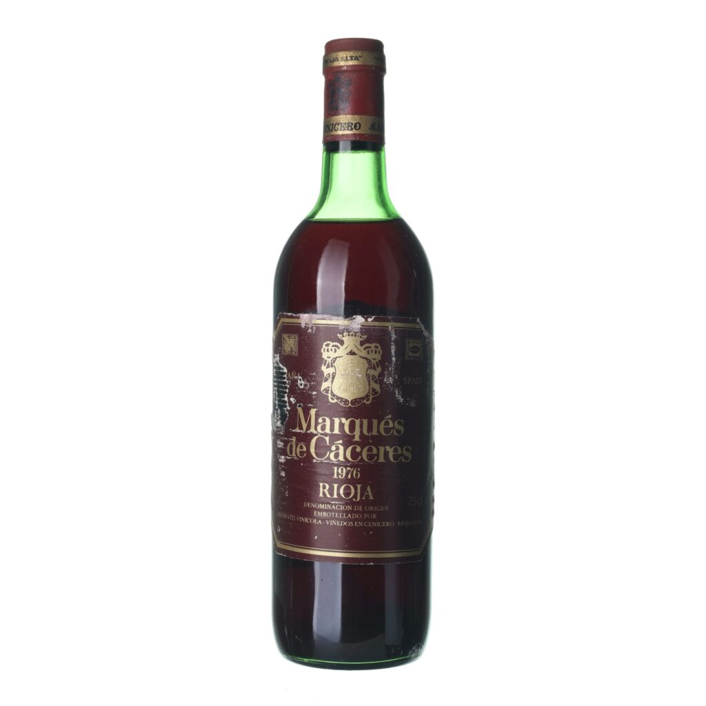 1976 Rioja Marqués de Cacéres