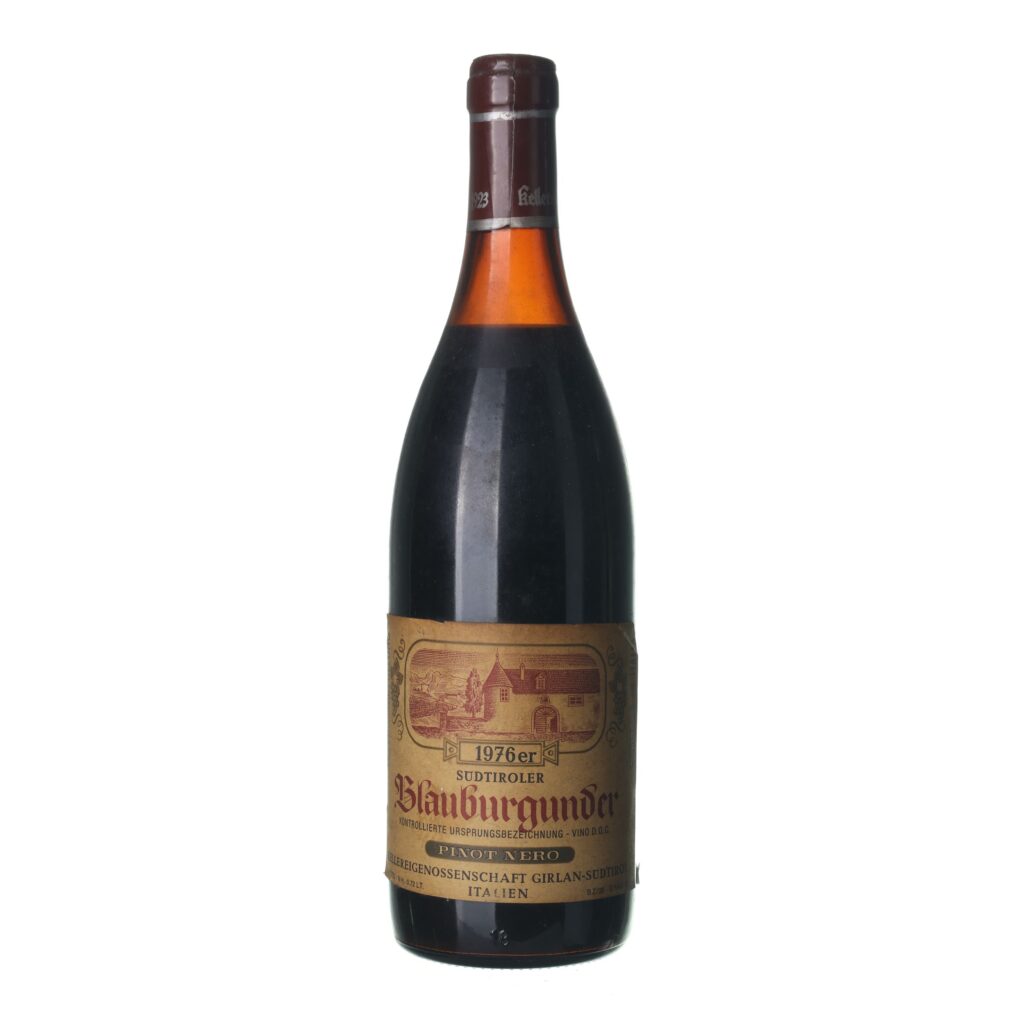1976 Rulandské modré / Pinot Noir Kellereigenossenschaft Girlan