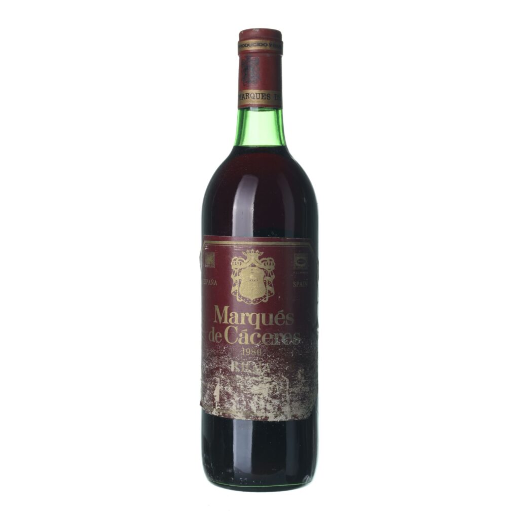 1980 Rioja Marqués de Cacéres