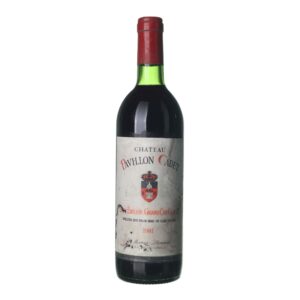 1981 Saint-Émilion Grand Cru Chateau Pavillon Cadet