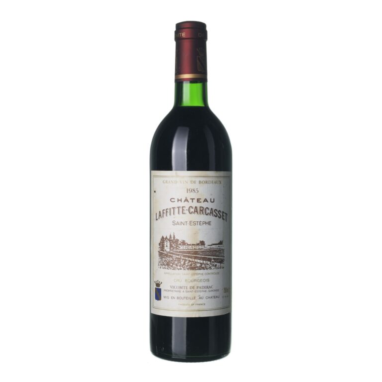 1985 Saint-Estèphe Cru Bourgeois Chateau Laffitte - Carcasset