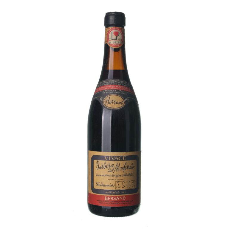 1986 Barbera del Monferrato Bersano