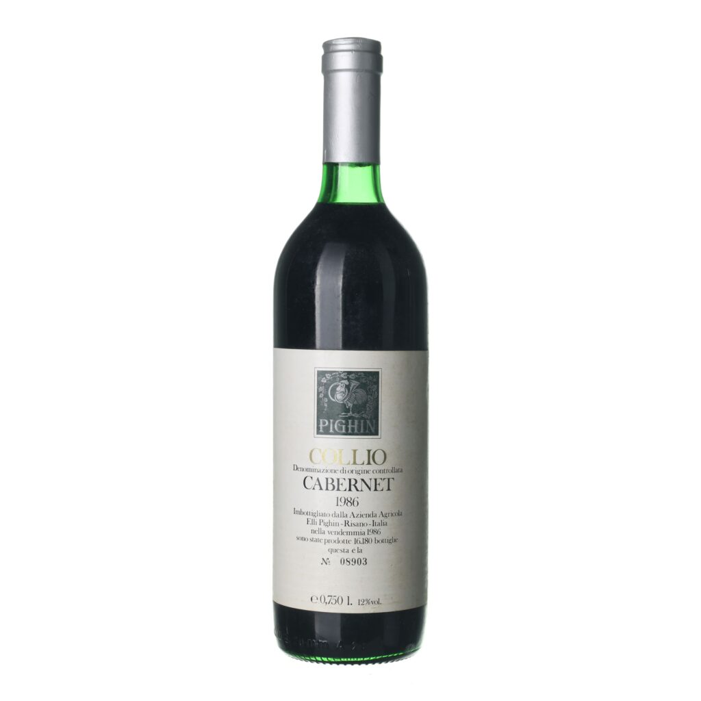 1986 Cabernet Collio